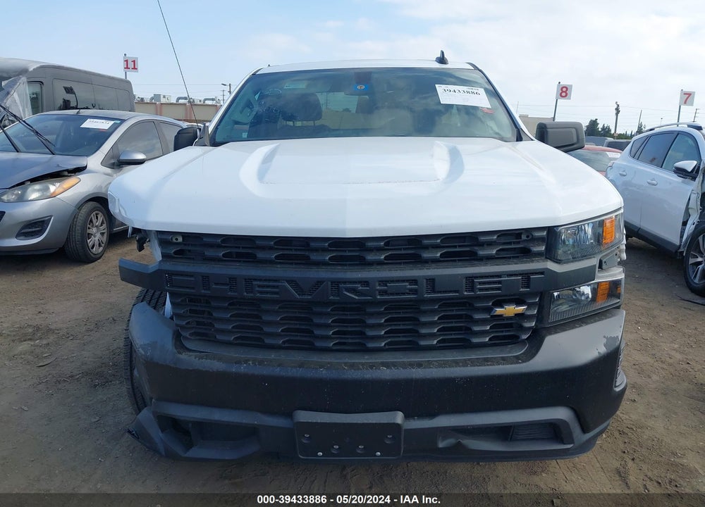 2021 CHEVROLET SILVERADO 1500 2WD REGULAR CAB LONG BED WT VIN: 3GCNWAEH0MG319506