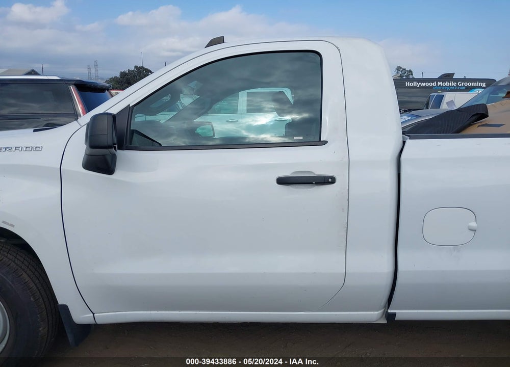 2021 CHEVROLET SILVERADO 1500 2WD REGULAR CAB LONG BED WT VIN: 3GCNWAEH0MG319506