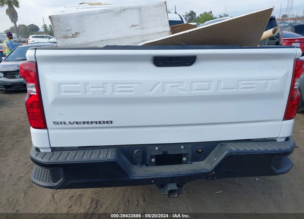 2021 CHEVROLET SILVERADO 1500 2WD REGULAR CAB LONG BED WT VIN: 3GCNWAEH0MG319506