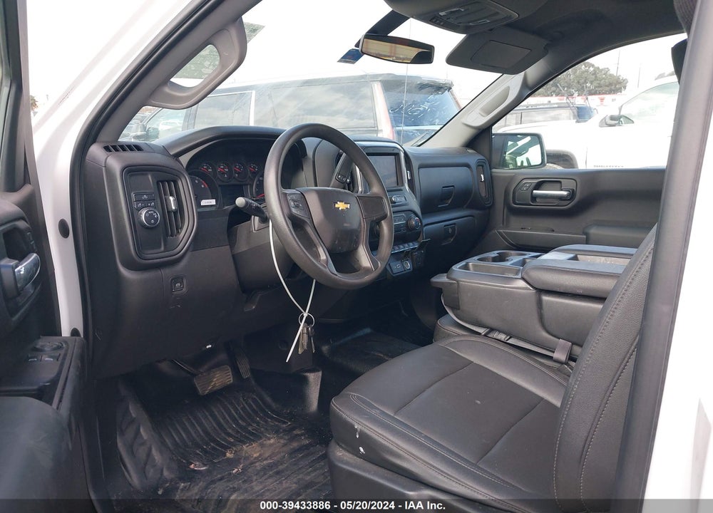 2021 CHEVROLET SILVERADO 1500 2WD REGULAR CAB LONG BED WT VIN: 3GCNWAEH0MG319506