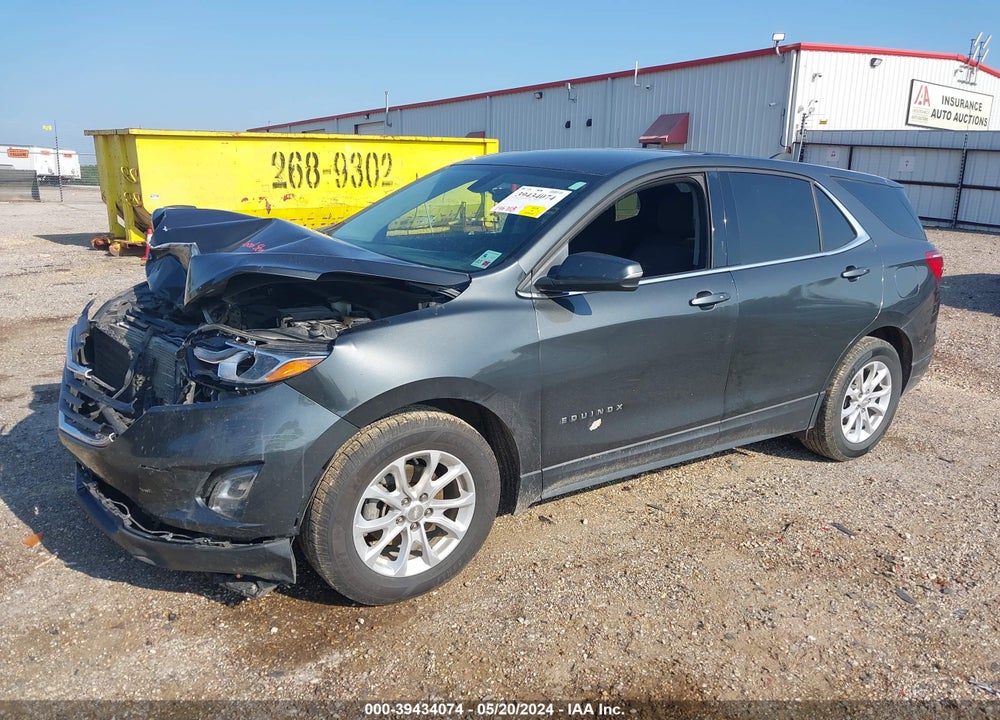 2018 CHEVROLET EQUINOX LT VIN: 3GNAXJEV0JL361024