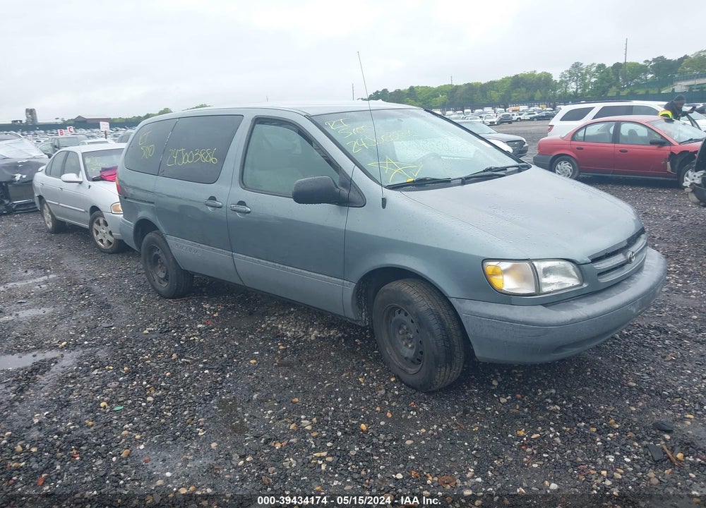 1998 TOYOTA SIENNA CE VIN: 4T3GF19C2WU086755