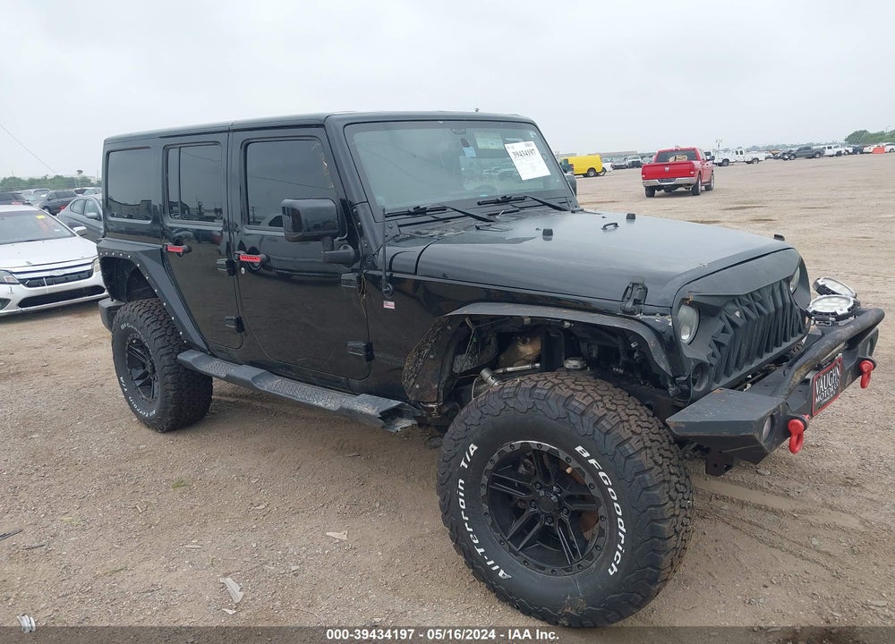 2014 JEEP WRANGLER UNLIMITED ALTITUDE VIN: 1C4BJWEG6EL328236