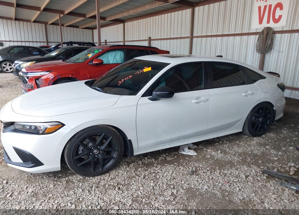 2022 HONDA CIVIC SI SEDAN VIN: 2HGFE1E59NH477620