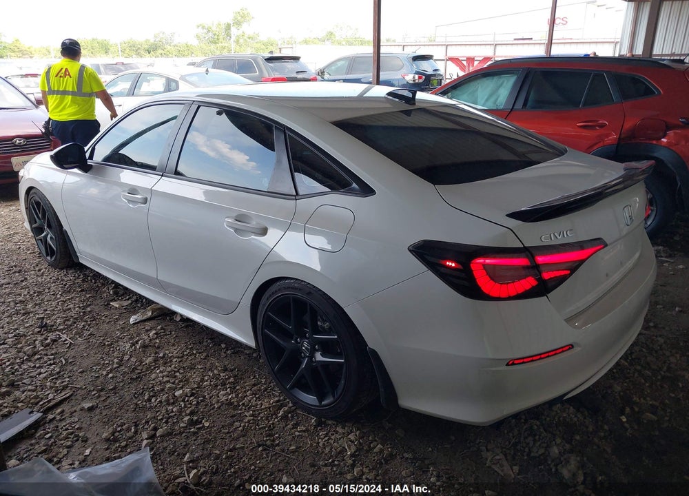 2022 HONDA CIVIC SI SEDAN VIN: 2HGFE1E59NH477620