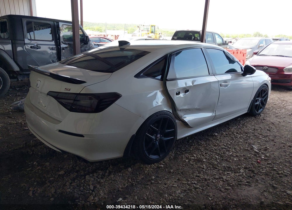 2022 HONDA CIVIC SI SEDAN VIN: 2HGFE1E59NH477620