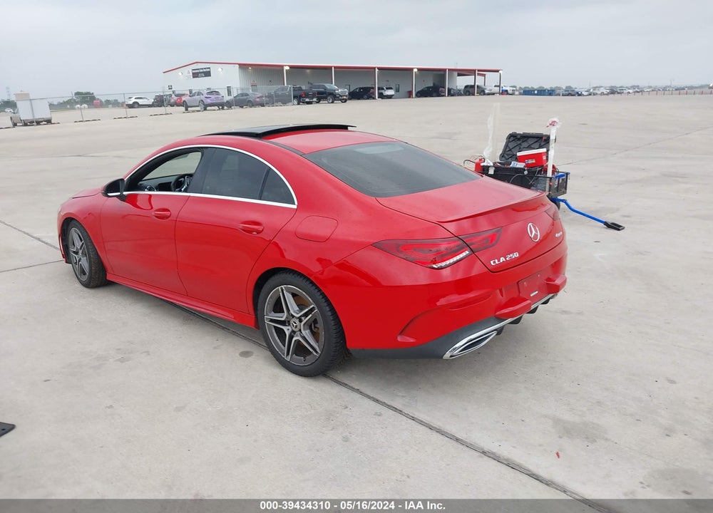 2020 MERCEDES-BENZ CLA 250 4MATIC VIN: WDD5J4HBXLN034802