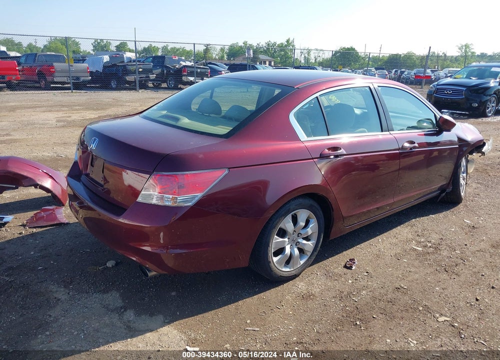 2009 HONDA ACCORD 2.4 EX VIN: 1HGCP26769A135954