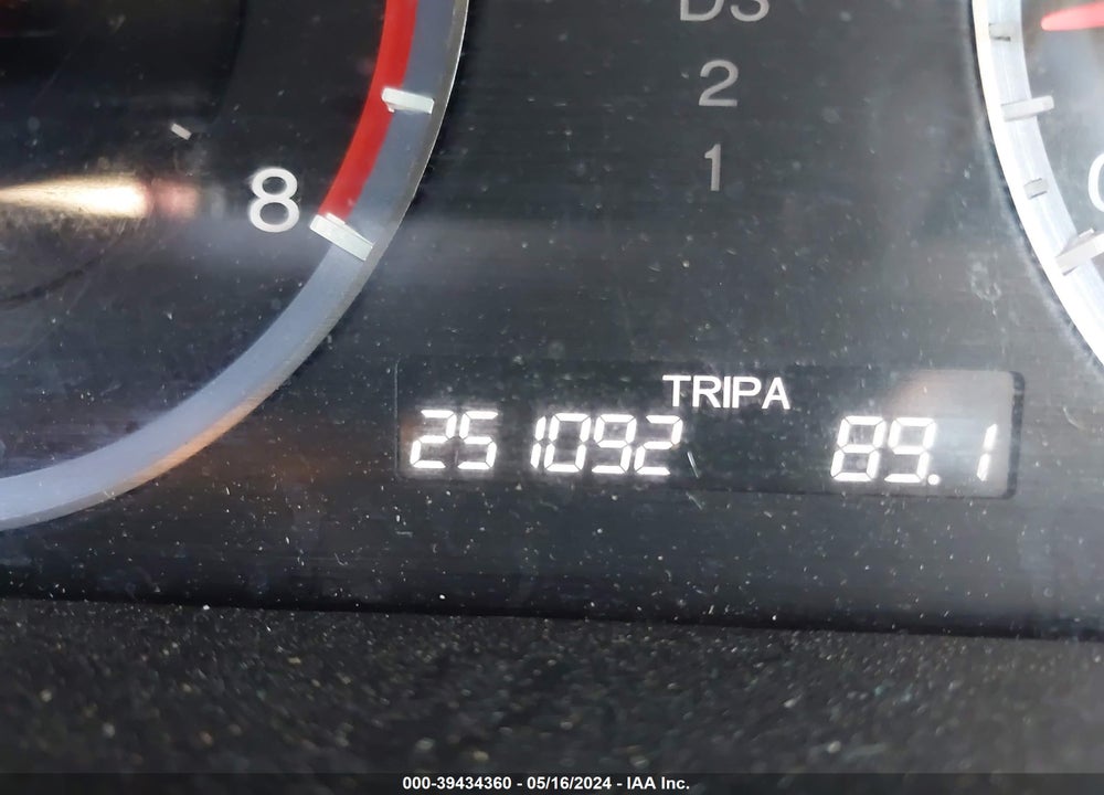 2009 HONDA ACCORD 2.4 EX VIN: 1HGCP26769A135954