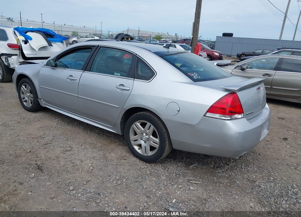 2012 CHEVROLET IMPALA LT VIN: 2G1WB5E32C1238650