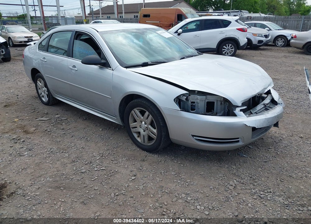 2012 CHEVROLET IMPALA LT VIN: 2G1WB5E32C1238650