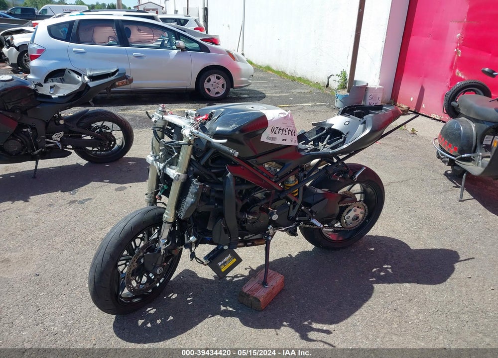 2012 DUCATI SUPERBIKE 848/848 EVO CORSE SE VIN: ZDM1XBMV9CB019693