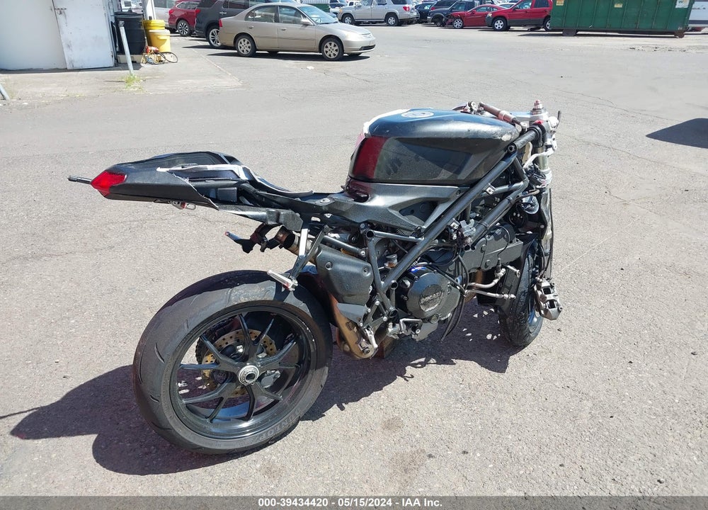 2012 DUCATI SUPERBIKE 848/848 EVO CORSE SE VIN: ZDM1XBMV9CB019693