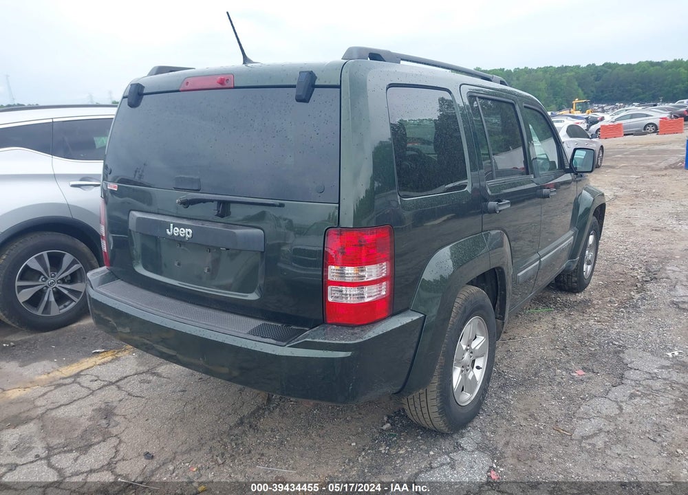 2012 JEEP LIBERTY SPORT VIN: 1C4PJLAK4CW105137