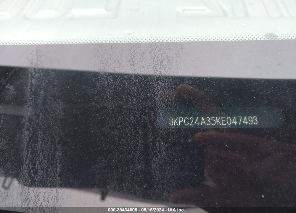 2019 HYUNDAI ACCENT SE VIN: 3KPC24A35KE047493