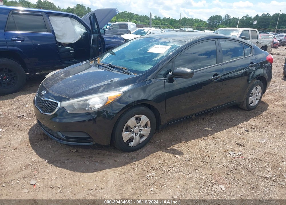 2016 KIA FORTE LX VIN: KNAFK4A68G5553617