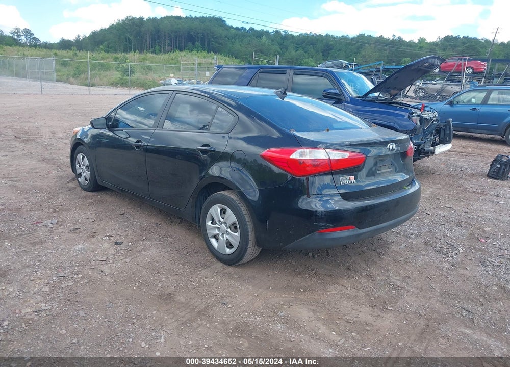 2016 KIA FORTE LX VIN: KNAFK4A68G5553617