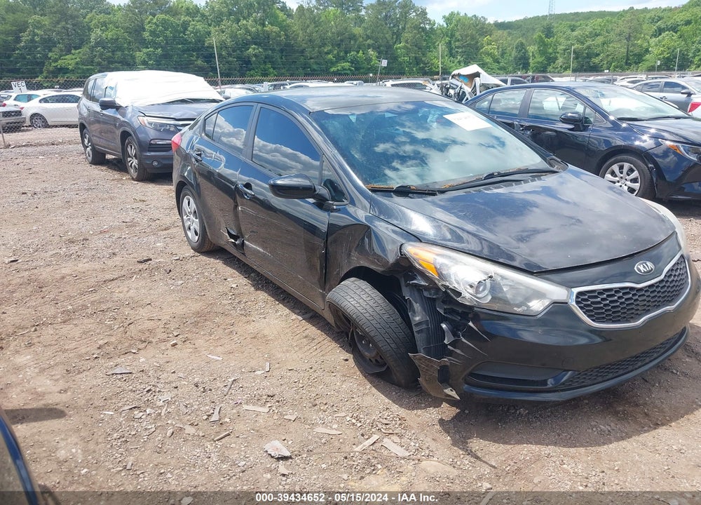 2016 KIA FORTE LX VIN: KNAFK4A68G5553617