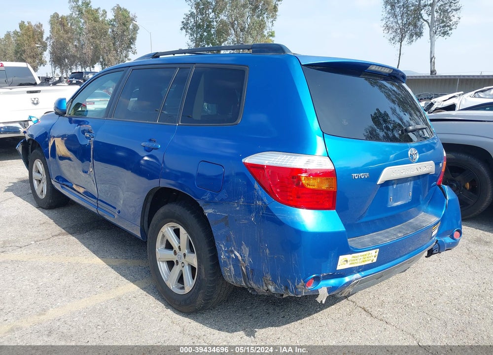 2008 TOYOTA HIGHLANDER VIN: JTEDS41A782062761