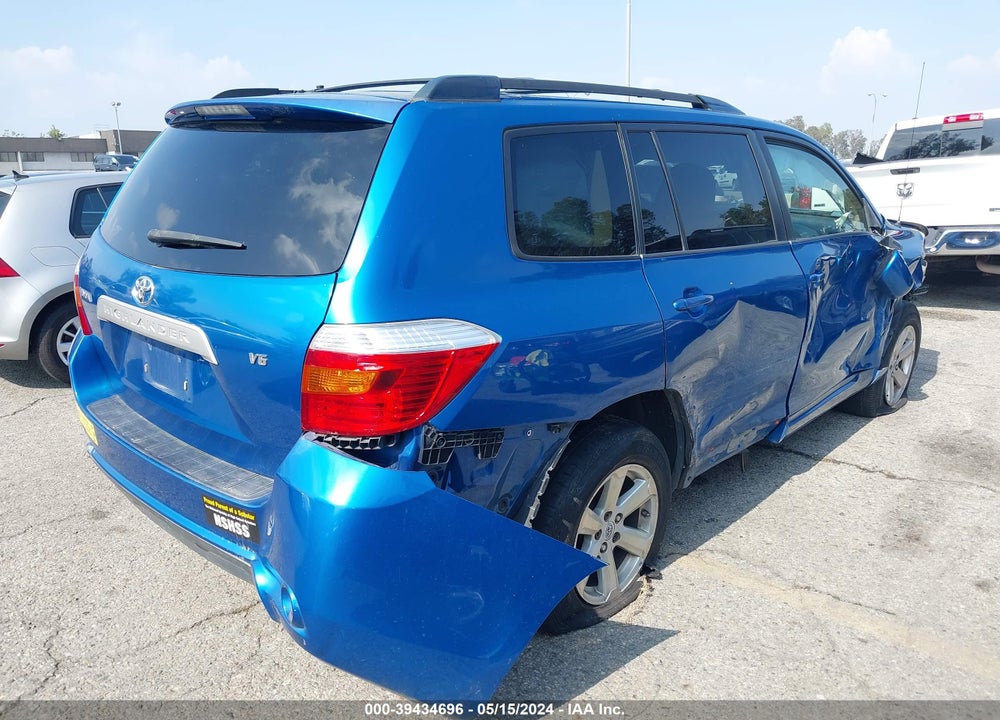 2008 TOYOTA HIGHLANDER VIN: JTEDS41A782062761