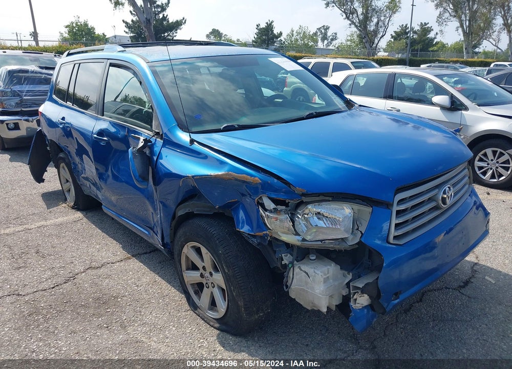 2008 TOYOTA HIGHLANDER VIN: JTEDS41A782062761