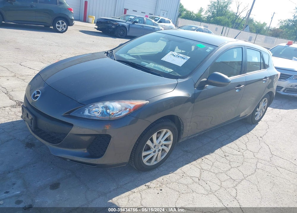 2012 MAZDA 3 I TOURING VIN: JM1BL1L71C1685901