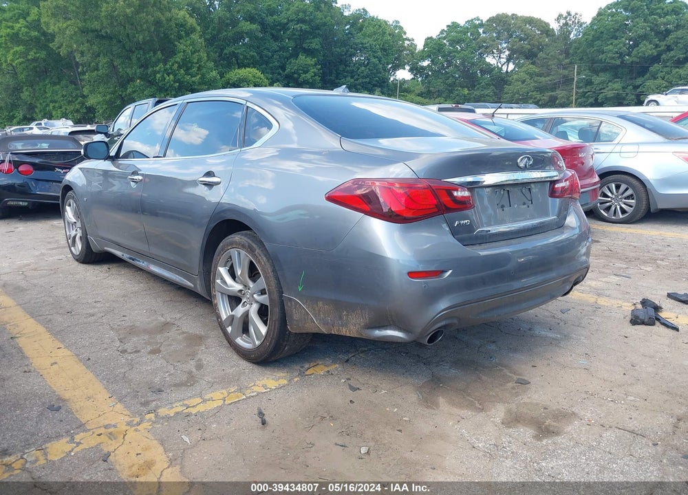 2018 INFINITI Q70L 3.7X LUXE VIN: JN1BY1PR5JM370689