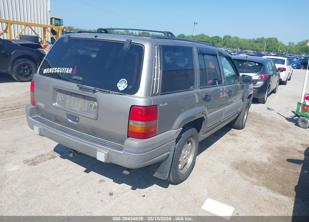 1997 JEEP GRAND CHEROKEE LAREDO/TSI VIN: 1J4GZ58S9VC767210