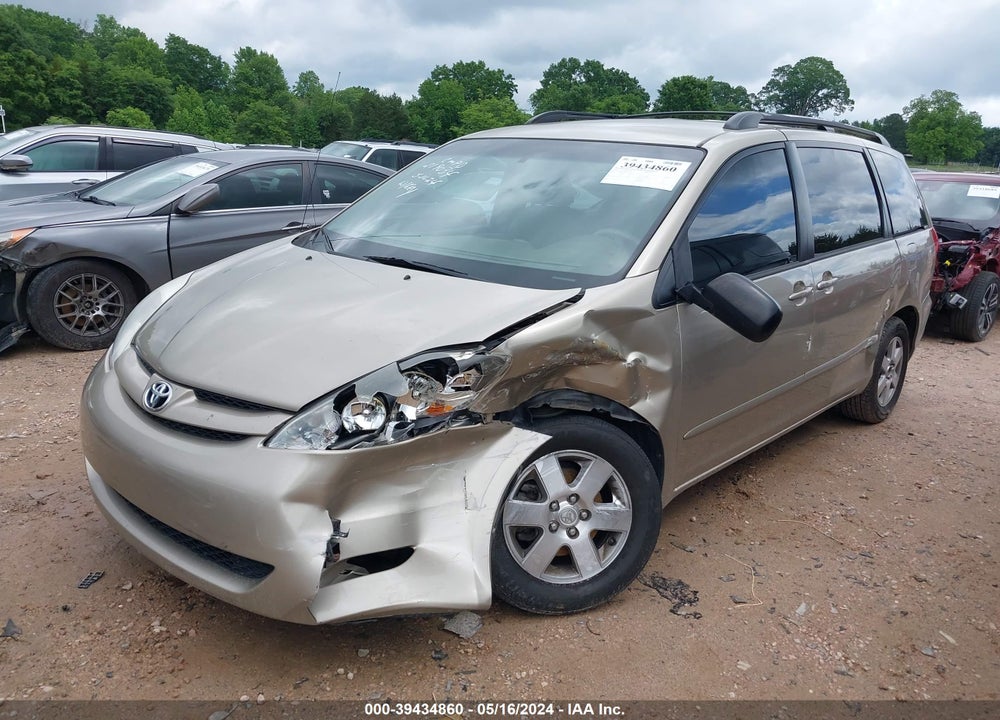 2008 TOYOTA SIENNA LE VIN: 5TDZK23C98S219034