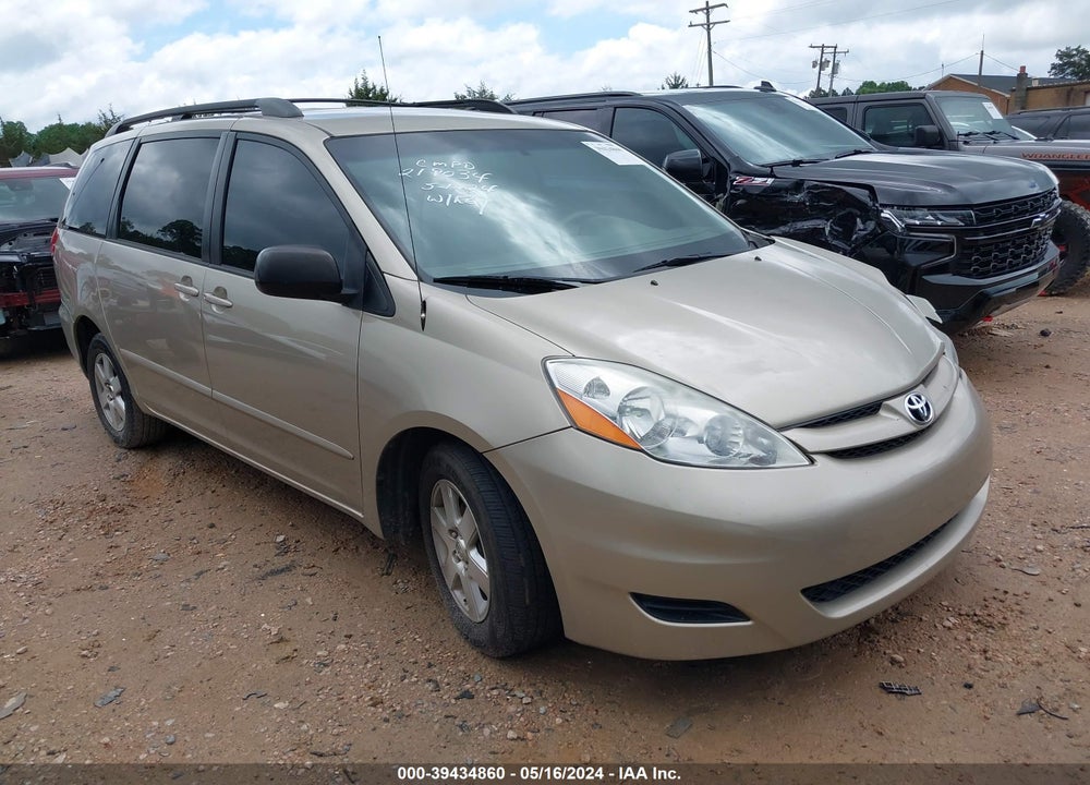 2008 TOYOTA SIENNA LE VIN: 5TDZK23C98S219034