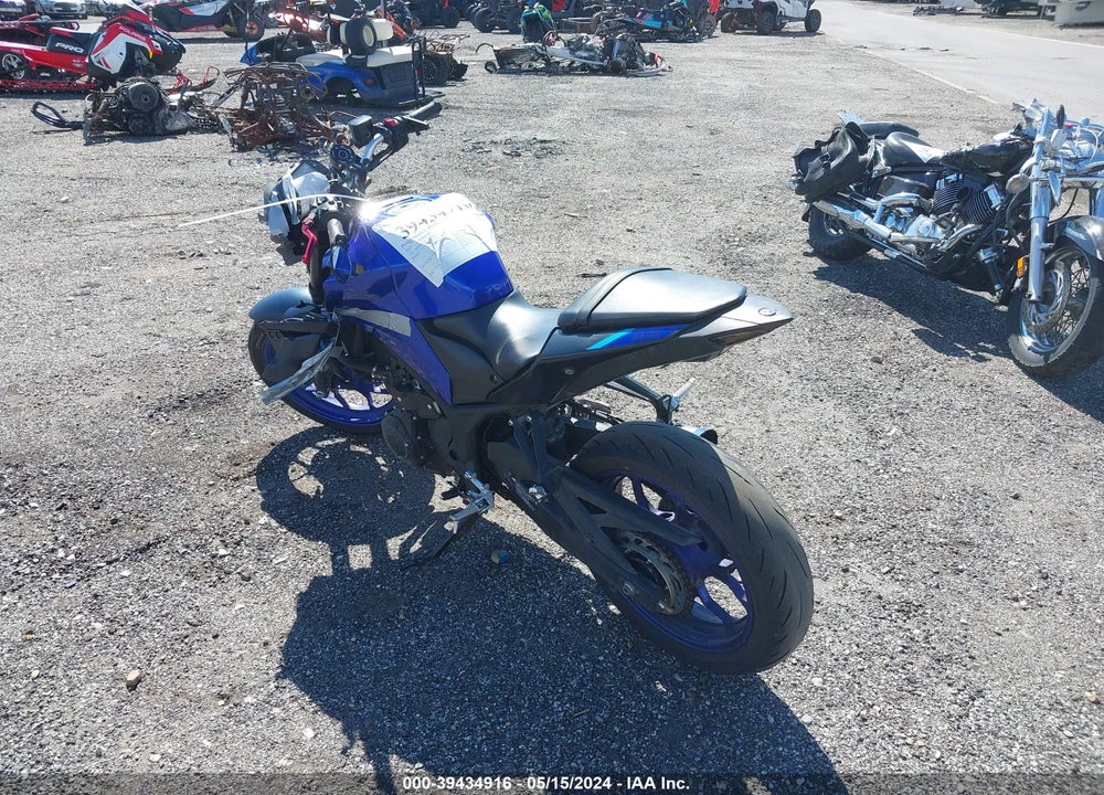 2022 YAMAHA MT-03 VIN: MH3RH20Y5NK007489