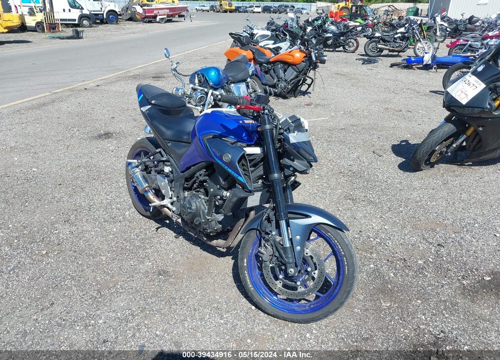 2022 YAMAHA MT-03 VIN: MH3RH20Y5NK007489