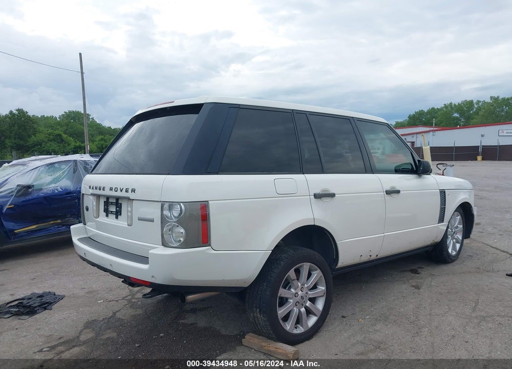 2007 LAND ROVER RANGE ROVER SUPERCHARGED VIN: SALMF13457A245670