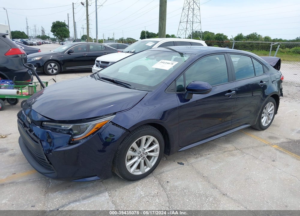 2023 TOYOTA COROLLA LE VIN: 5YFB4MDE6PP008565