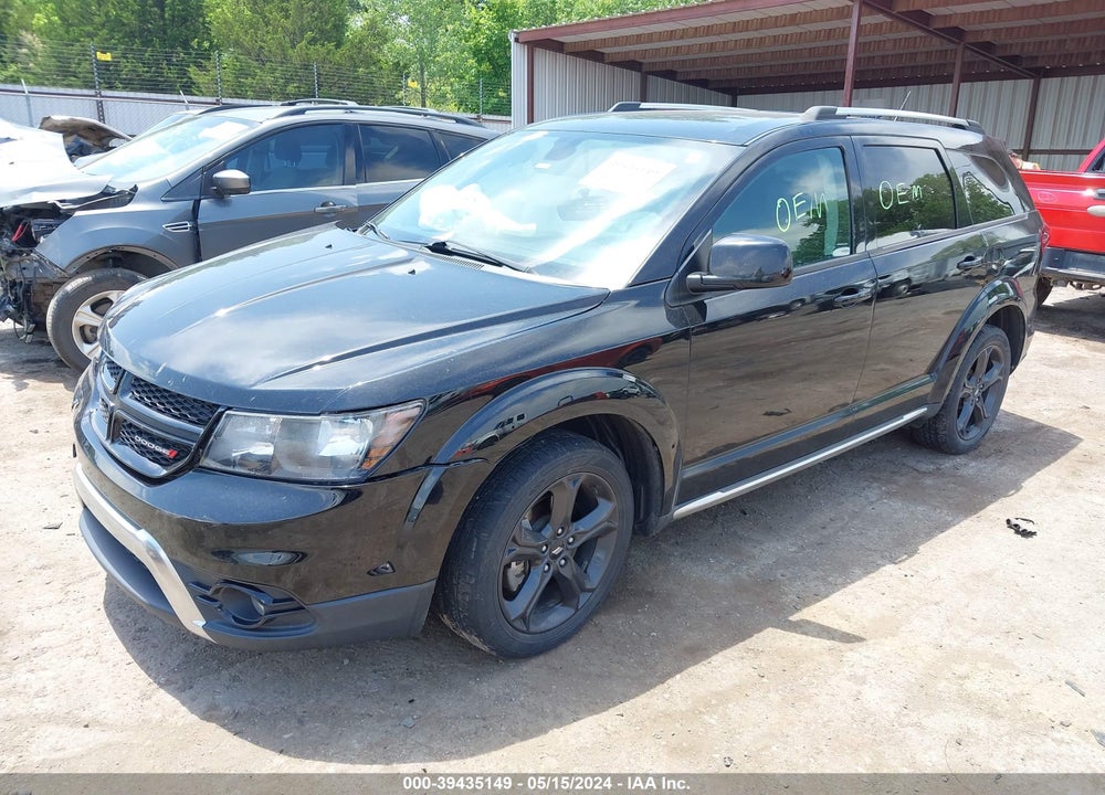 2018 DODGE JOURNEY CROSSROAD AWD VIN: 3C4PDDGG7JT257657