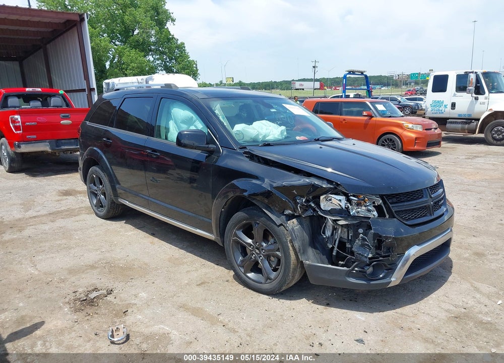 2018 DODGE JOURNEY CROSSROAD AWD VIN: 3C4PDDGG7JT257657