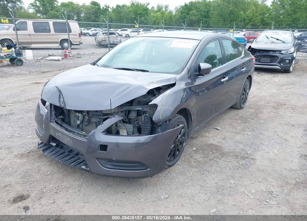 2014 NISSAN SENTRA SV VIN: 3N1AB7AP1EY287058