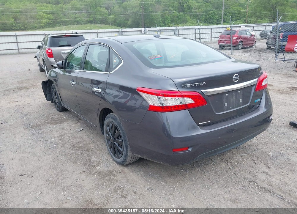 2014 NISSAN SENTRA SV VIN: 3N1AB7AP1EY287058
