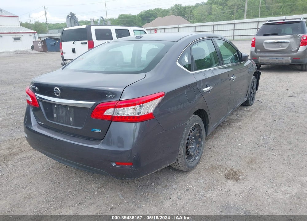 2014 NISSAN SENTRA SV VIN: 3N1AB7AP1EY287058