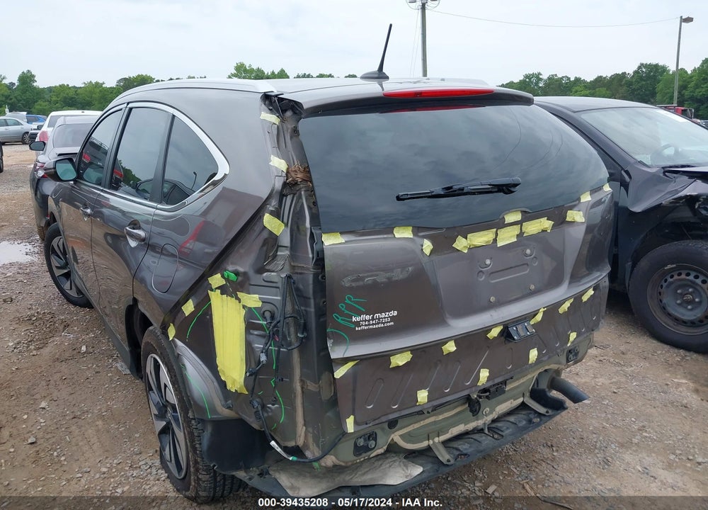 2016 HONDA CR-V TOURING VIN: 5J6RM3H95GL018030