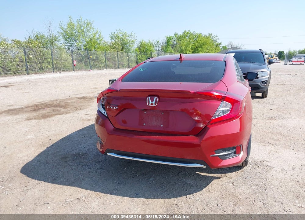 2020 HONDA CIVIC EX VIN: 19XFC1F35LE003190