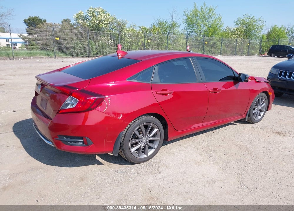 2020 HONDA CIVIC EX VIN: 19XFC1F35LE003190