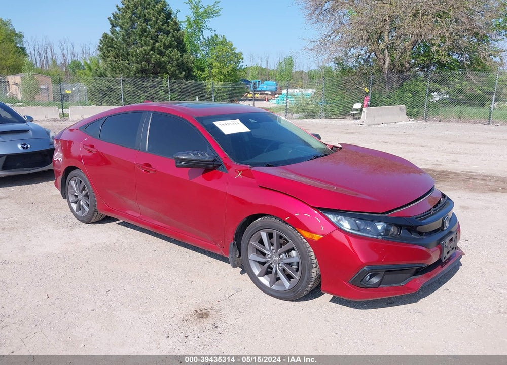 2020 HONDA CIVIC EX VIN: 19XFC1F35LE003190