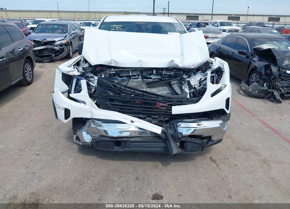 2022 GMC SIERRA 1500 4WD SHORT BOX PRO VIN: 1GTUUAED6NZ554301