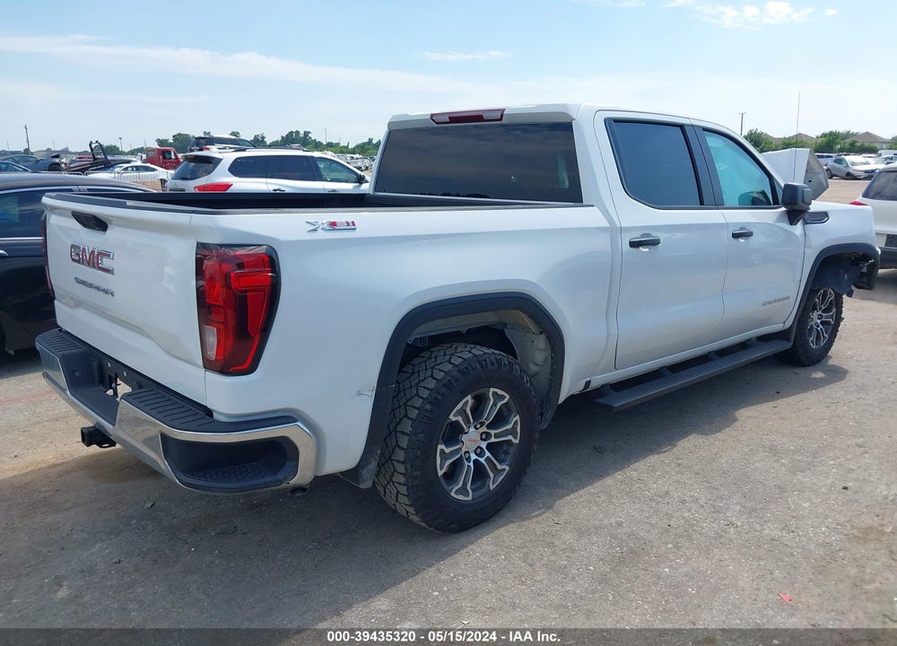 2022 GMC SIERRA 1500 4WD SHORT BOX PRO VIN: 1GTUUAED6NZ554301