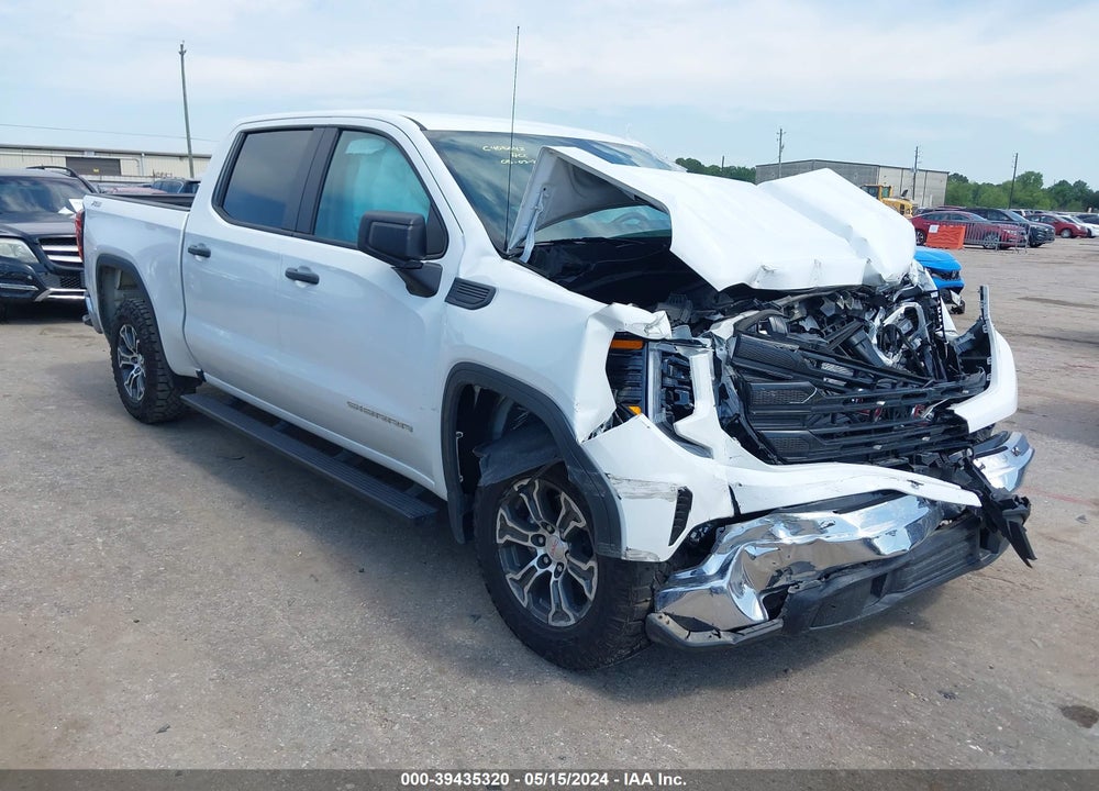 2022 GMC SIERRA 1500 4WD SHORT BOX PRO VIN: 1GTUUAED6NZ554301