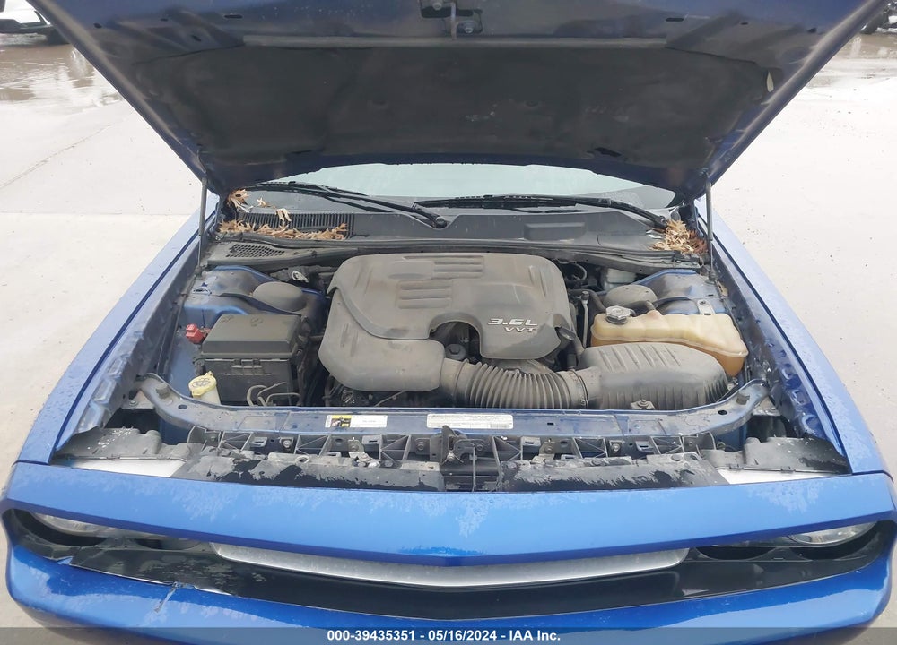 2012 DODGE CHALLENGER SXT VIN: 2C3CDYAG4CH292171
