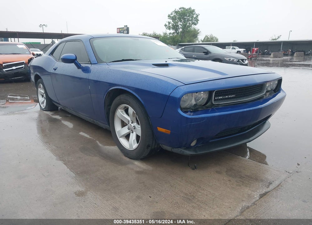 2012 DODGE CHALLENGER SXT VIN: 2C3CDYAG4CH292171
