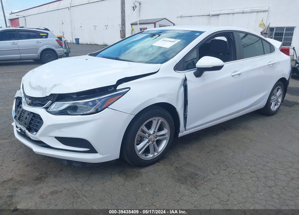 2017 CHEVROLET CRUZE LT AUTO VIN: 1G1BE5SMXH7123484