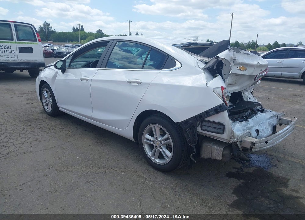 2017 CHEVROLET CRUZE LT AUTO VIN: 1G1BE5SMXH7123484